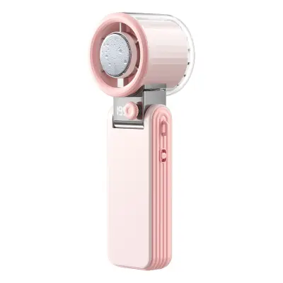 Preklopivi ručni ventilator s ledenim hlađenjem, 199 brzina Pink