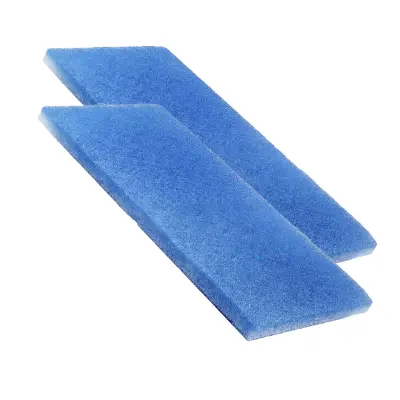 Plavo-bijeli poliesterski pjenasti filter-ulošci za zrak (pakiranje od 2) kompatibilni sa Stiebel Eltron i Tecalor (304, 404, 504)