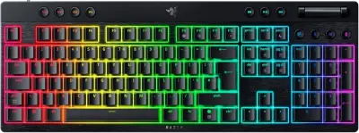 Tipkovnica Razer BlackWidow V4 Low-profile HyperSpeed, Orange Switch, UK