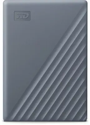 Eksterni disk WD My Passport 5TB, Portable, USB 3.0, sivi