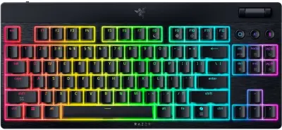 Tipkovnica Razer BlackWidow V4 Low-profile Tenkeyless HyperSpeed, Orange Switch, UK