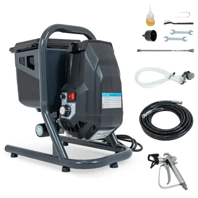 Industrijski Airless agregat za bojanje Hexwelt HW-AMZP-10 – 700 W, 200 bar, 1,2 l/min
