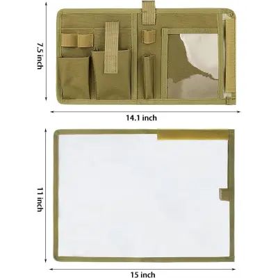 Vodootporna torbica za karte od Oxford tkanine, 19cm x 18cm x 3cm
