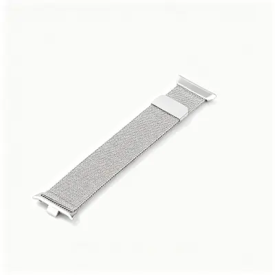 Milanese magnetska narukvica kompatibilna s Vivo Watch GT2, 20mm čelik Silver
