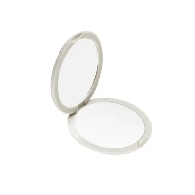 Preklopno dvostrano džepno ogledalo 1x/10x, 180° podesivo, bijelo