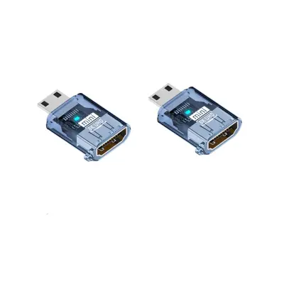 USB-C na HDMI ženski adapter (2 kom) – 8K@60Hz HDMI 2.1, HDR 12-bit Blue