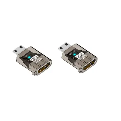 USB-C na HDMI ženski adapter (2 kom) – 8K@60Hz HDMI 2.1, HDR 12-bit Black