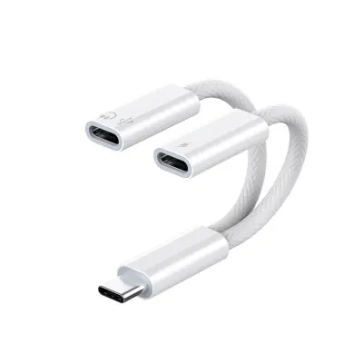 Type-C na C+C adapter – 60W brzo punjenje i digitalni audio