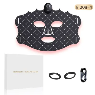 E100B-4 silikonska LED maska za fototerapiju s četiri valne