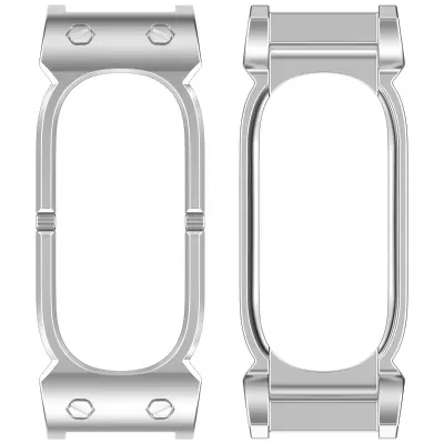 Metalni zaštitni okvir 12mm za Google i Fitbit Air Silver