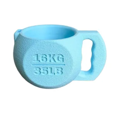 Držač pint sladoleda u obliku girje — plastična navlaka za stabilnost Blue