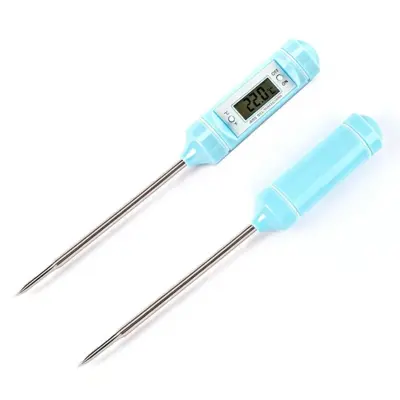 Digitalni termometar s 304 inox sondom za meso, kavu i mlijeko Blue