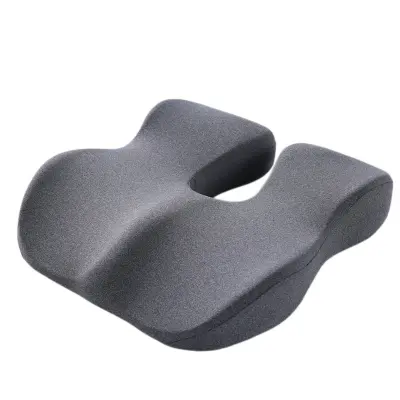 Ergonomski memorijski jastuk za sjedenje 3D potpore i prozračan Gray