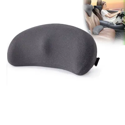 Ergonomska lumbalna potpora od memorijske pjene za vožnju DarkGrey