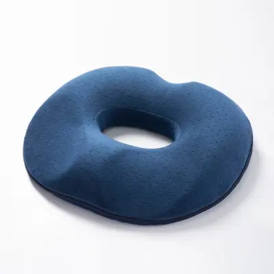 Ženski ergonomski jastuk za sjedenje memory foam, 3D oblik Blue