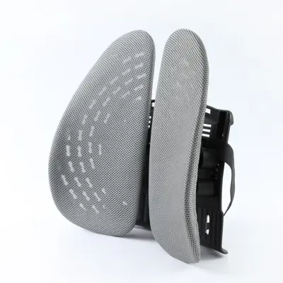 Ergonomski dvostruki lumbalni oslonac TPU s ventilacijom Gray