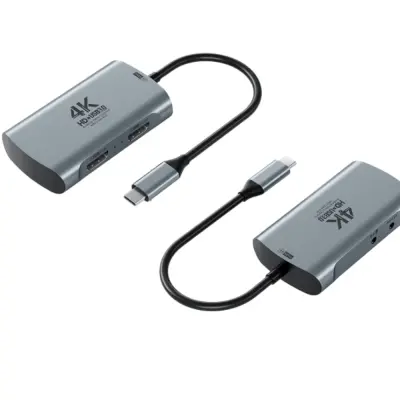 4K HDMI na USB-C video capture kartica s 3,5 mm mikrofonskim ulazom i 4K loop-outom bez kašnjenja