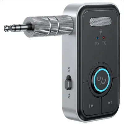 Bluetooth audio adapter s Bluetooth 5.3, 3,5mm AUX, Type-C punjenje