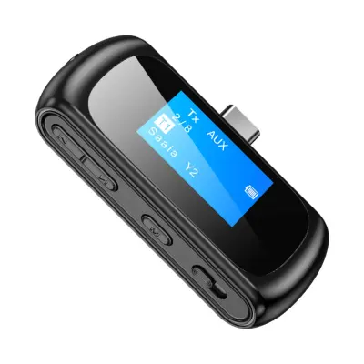 2-u-1 Bluetooth adapter (TX/RX) – 3.5mm AUX, Bluetooth 5.0, 10m