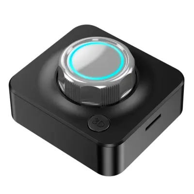 Bluetooth 5.0 audio adapter s 3.5mm AUX, hands-free i 10m domet