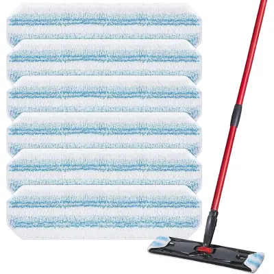 Zamjenske krpe za mop kompatibilne s Vileda H2 Pro, 6 kom