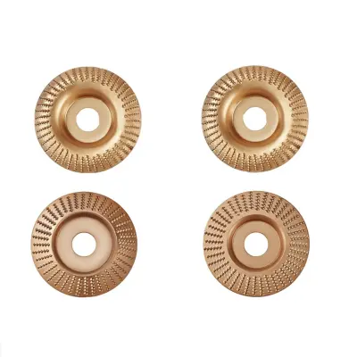 Set brusnih diskova 100-16 za drvo – 5 kom, čelik+legura, zlatni