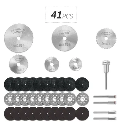 41-dijelni komplet listova pila (110 g) za obradu drva i rezanje metala