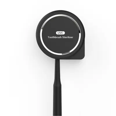 Prenosivi UV sterilizator četkice s UVA/UVC, 3-min ciklus, USB-C Black