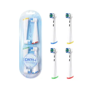 OLB zamjenske glave za zubnu četkicu 4-pack kompatibilne s Oral-B iO