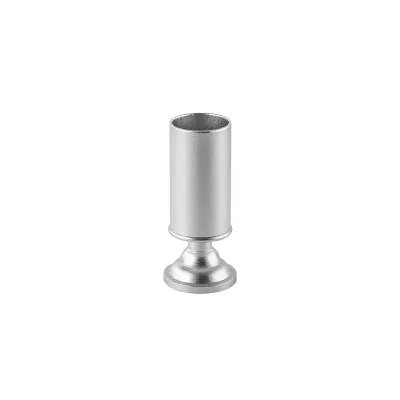 Držač čačkalica od aluminijske legure s velikim otvorom i stilom Silver
