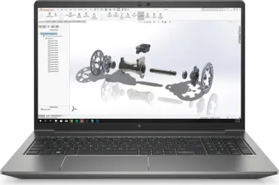 Obnovljen - znakovi upora - Laptop HP ZBook Power 15 G8 / i7 / RAM 64 GB / SSD Pogon / 15,6″ FHD