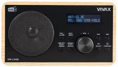 VIVAX VOX DW-2 DAB OAK