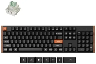 Tipkovnica Keychron K10H-J1-UK Black RGB