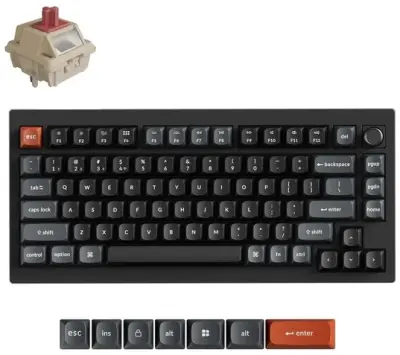 Tipkovnica Keychron V6U-D1-UK Black