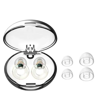 Set zvučno izoliranih čepića za uši, silikonski, NRR 25-28 dB