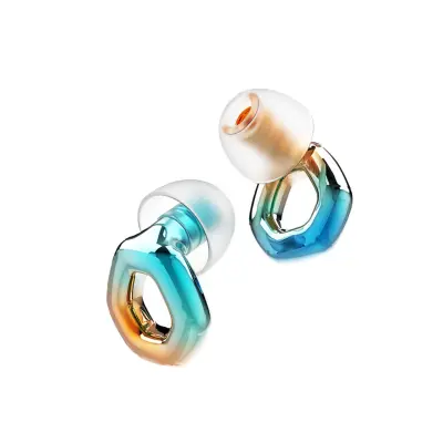 Hexagonal Pro silikonske čepove za uši NRR 25-28db, 2 kom