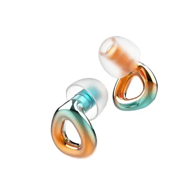 Triangular Pro silikonski čepići za uši, NRR 25-28db, šareni