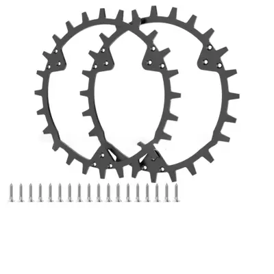 2 čepa za vuču za Husqvarna Automower, čelik, 25.2cm x 25.2cm x 1cm