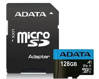 Otvorena ambalaža - Memorijska kartica ADATA microSDXC, Class10, 100/25MBs, 128GB
