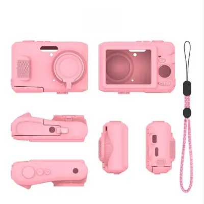 Silikonska zaštita za Kodak PIXPRO FZ45 – protiv prašine i udaraca Pink