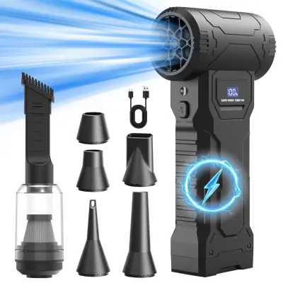 Prijenosni ručni mini puhač zraka 110000RPM, 4000mAh, podesivi tlak