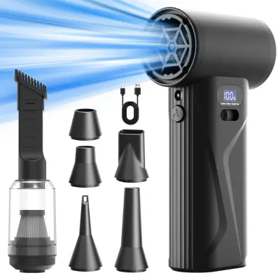 Prijenosni mini usisavač i napuhivač zraka – 110000RPM, 4000mAh