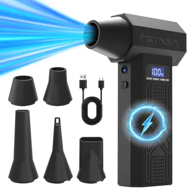 Prijenosni bežični mini zračni puhač 120000RPM, 5200mAh