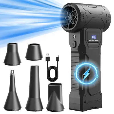 Prijenosni ručni mini puhač — 110000RPM, 4 brzine, 4000mAh