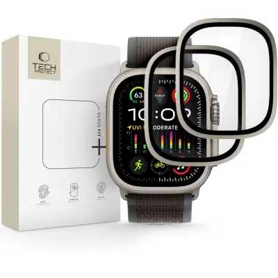 Tech-Protect kaljeno staklo za Apple Watch Ultra 49 mm, 2 kom