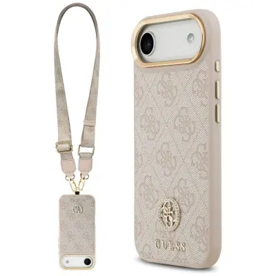 GUESS 4G Strass Logo Big Strap MagSafe maska za iPhone Air