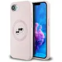 Karl Lagerfeld Karl&Choupette Heads MagSafe silikonska maska za iPhone 16e