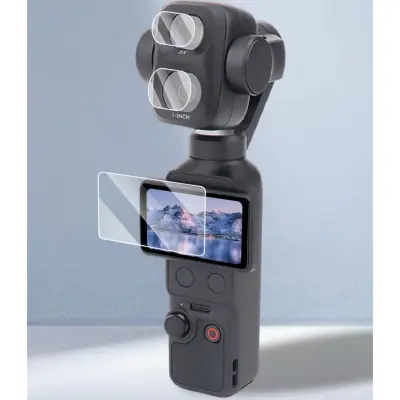 Kaljeno staklo za zaslon i leću, 2 kom, za DJI Osmo Pocket 4 Pro