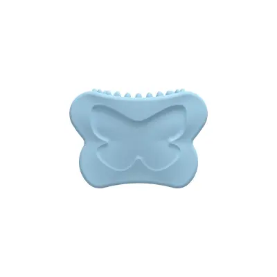 Silikonska Gua Sha pločica za lice i tijelo za oblikovanje vilice Blue