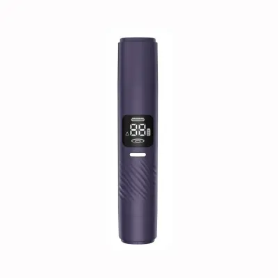 2-u-1 trimer i folijski brijač za tijelo, keramičke i čelične oštrice Purple